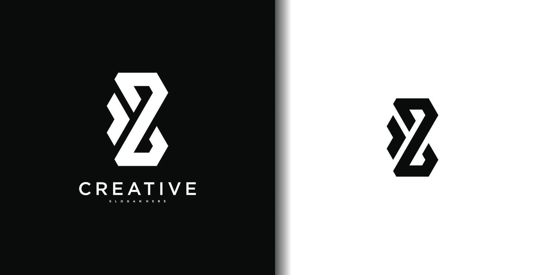 Abstract initial letter B logo design template. Premium vector