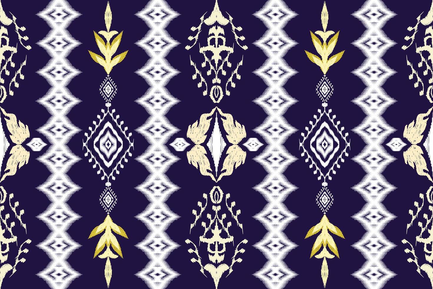 Beautiful figure tribal cross-stitch geometric ethnic oriental pattern traditional .Aztec style vector