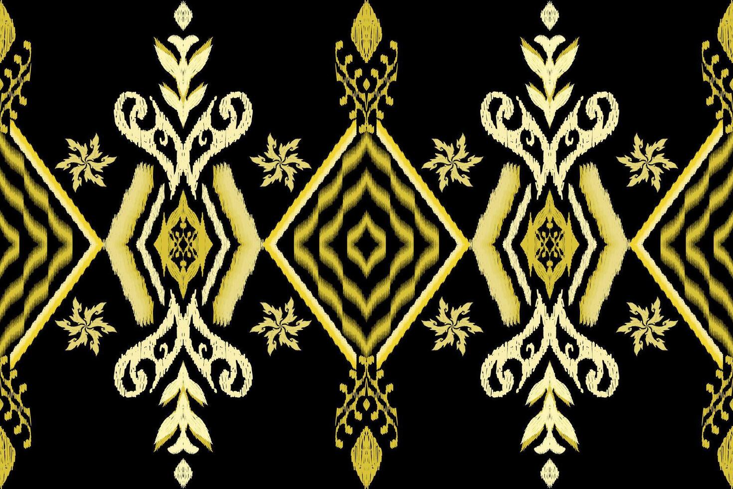 Beautiful knitted embroidery pattern traditional.Aztec style vector
