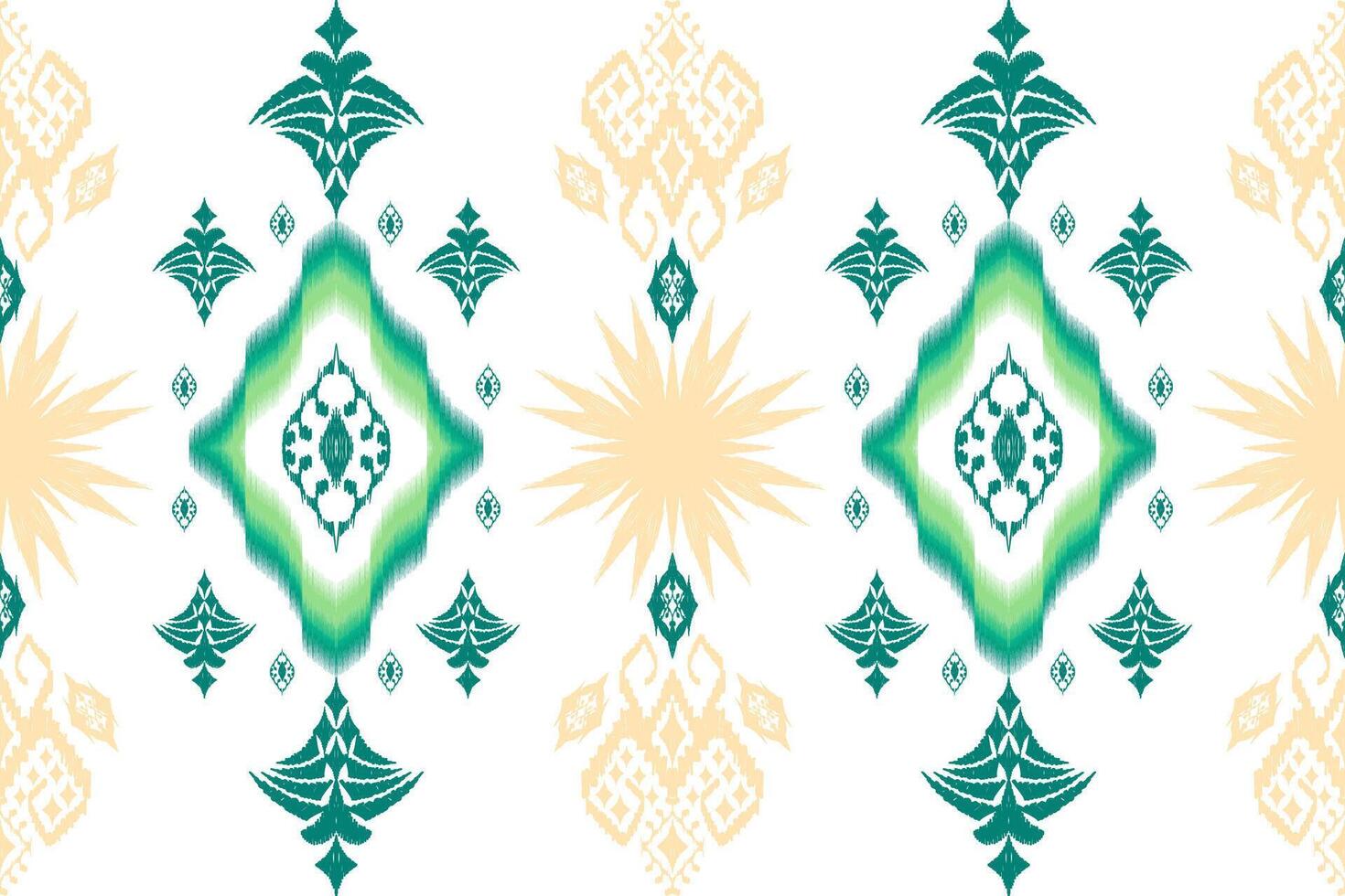 Figure ikat oriental traditional art pattern.Design for ethnic background,wallpaper,fashion,clothing,wrapping,fabric,element,sarong,graphic vector