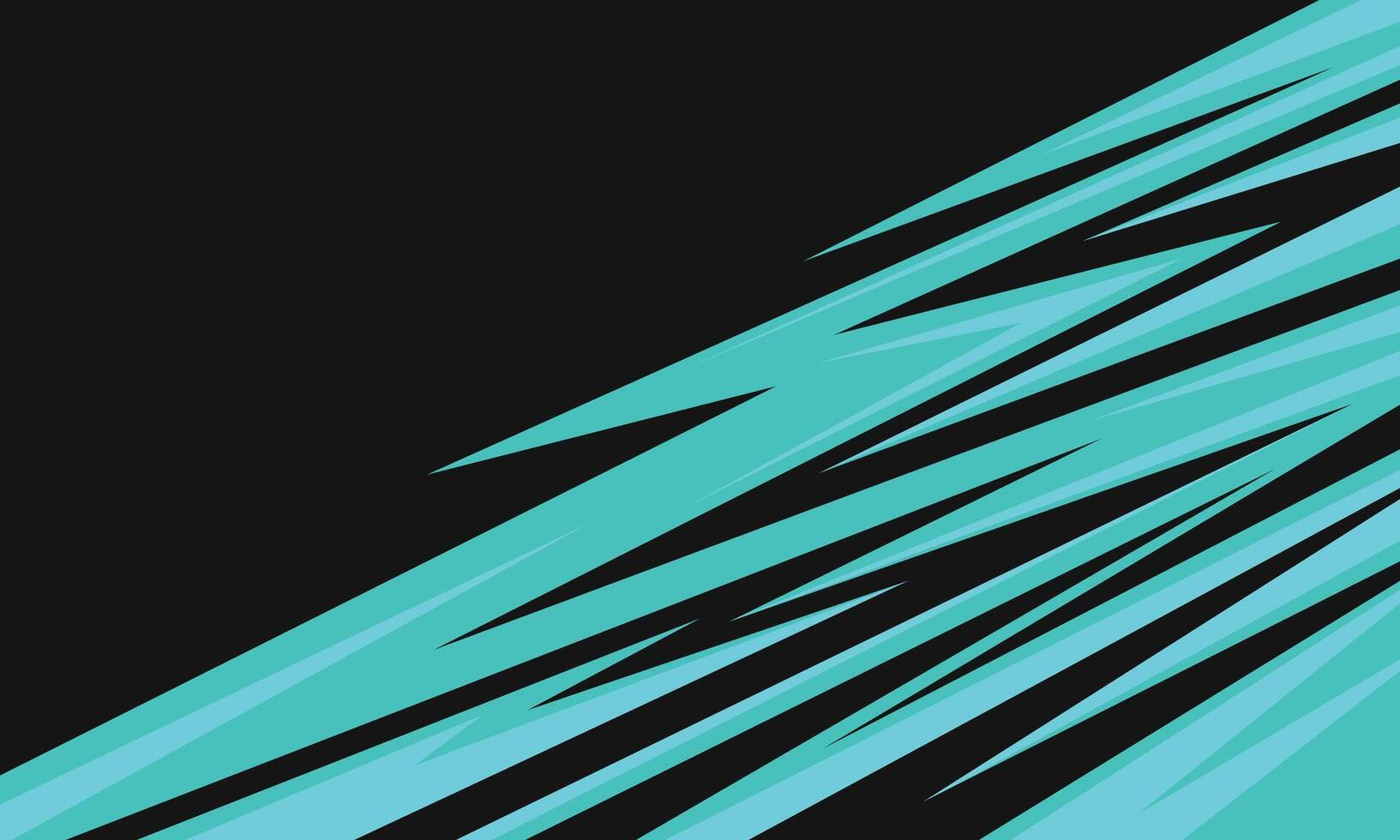 Abstract green geometric stripes racing background for car wrap vinyl sticker vector