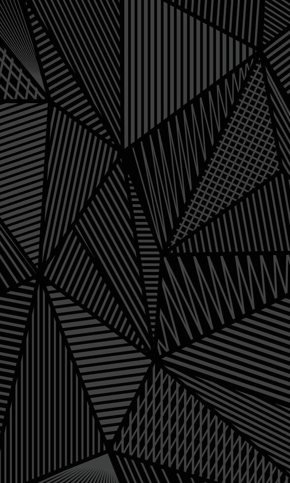 Abstract geometric stripes pattern dark wallpaper for sublimation jersey vector