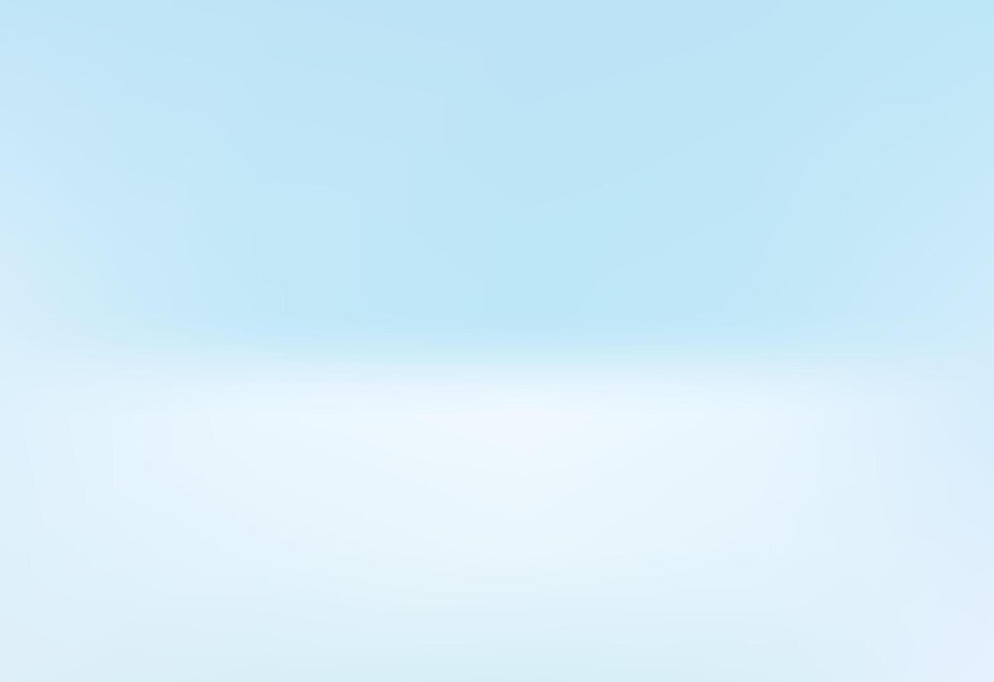 Abstract white blue gradient color blur effect background. Wallpaper design vector