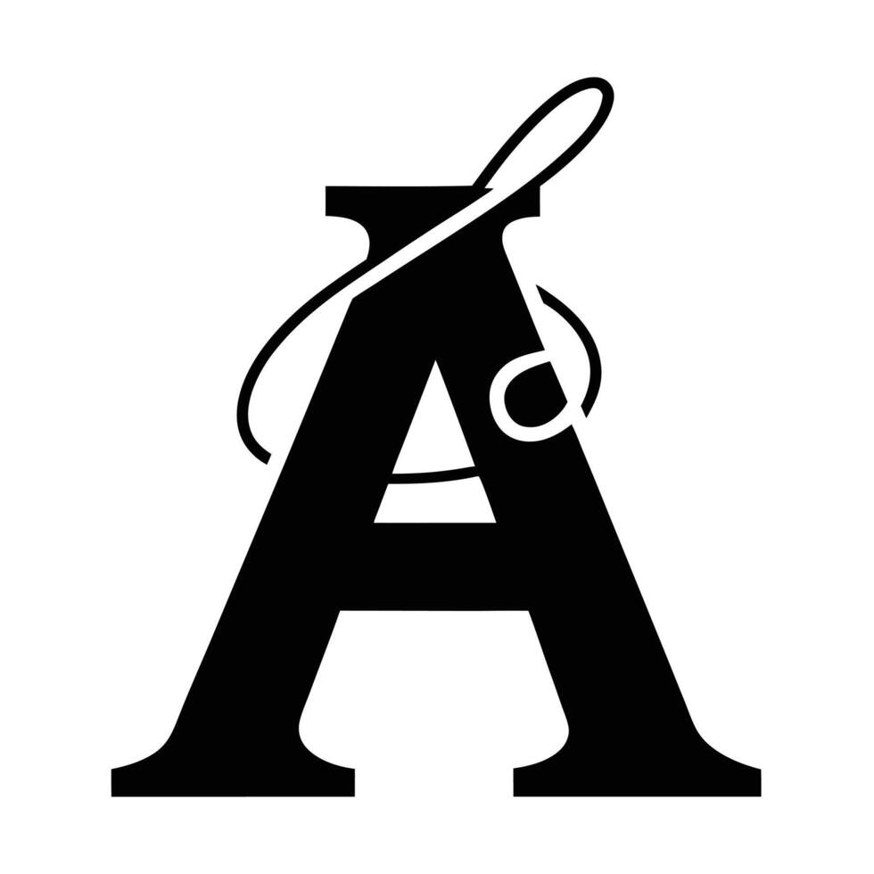 Fun and engaging cartoon style illustration of children working on the letter A, suitable for childrens education and creative designs vector