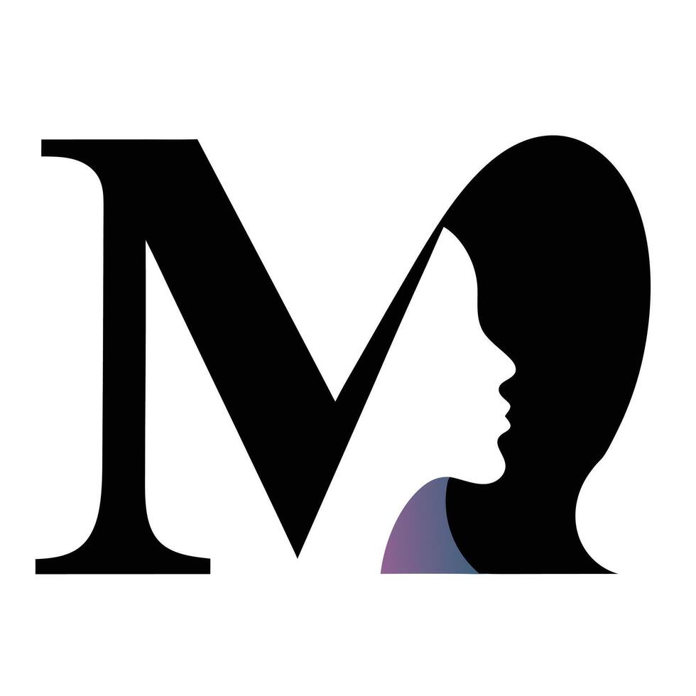 High gloss chrome letter M with reflective metallic finish, perfect for sleek, futuristic designs and modern digital graphics vector