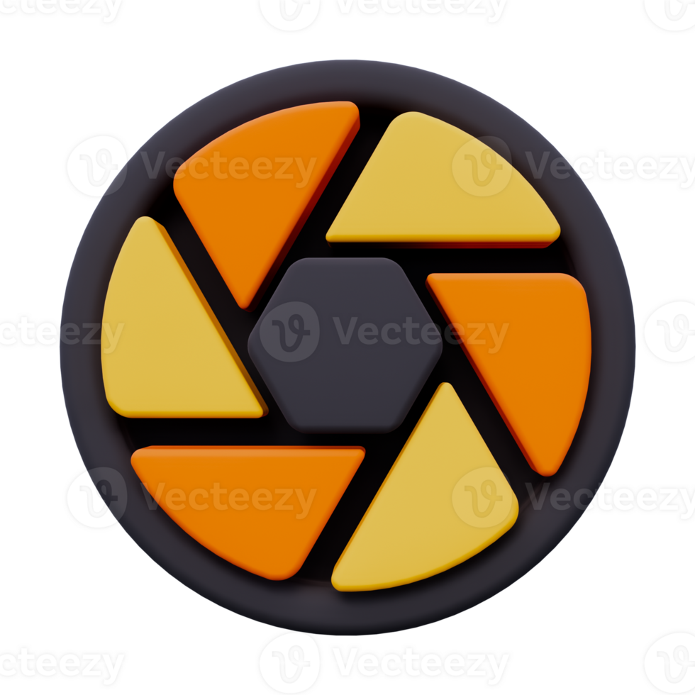 Shutter 3D Illustration png