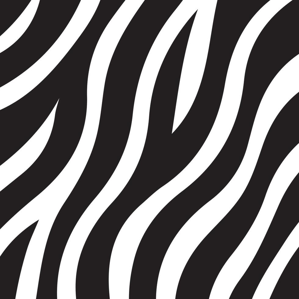 Beautiful Seamless Zebra Print Background for Creative and Decorative Use vector