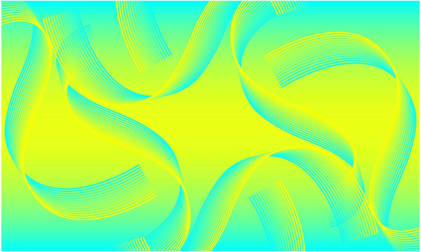 Abstract Wave Pattern with Gradient Colors Background Wallpaper vector