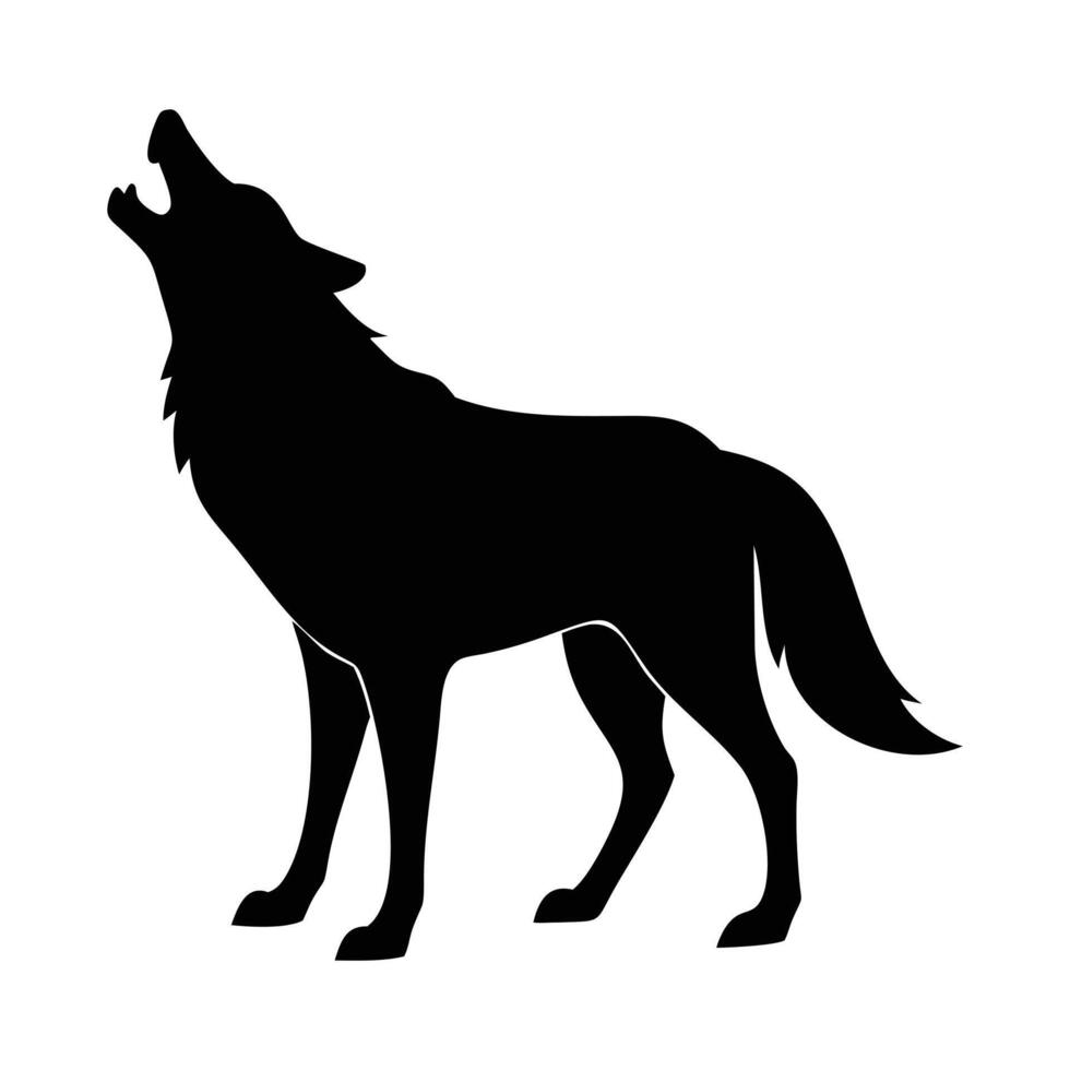 Free Dog Black Silhouette vector