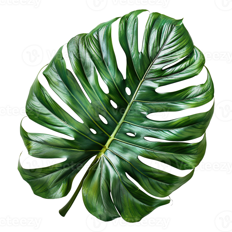 Tropical Leaf on Transparent Background png