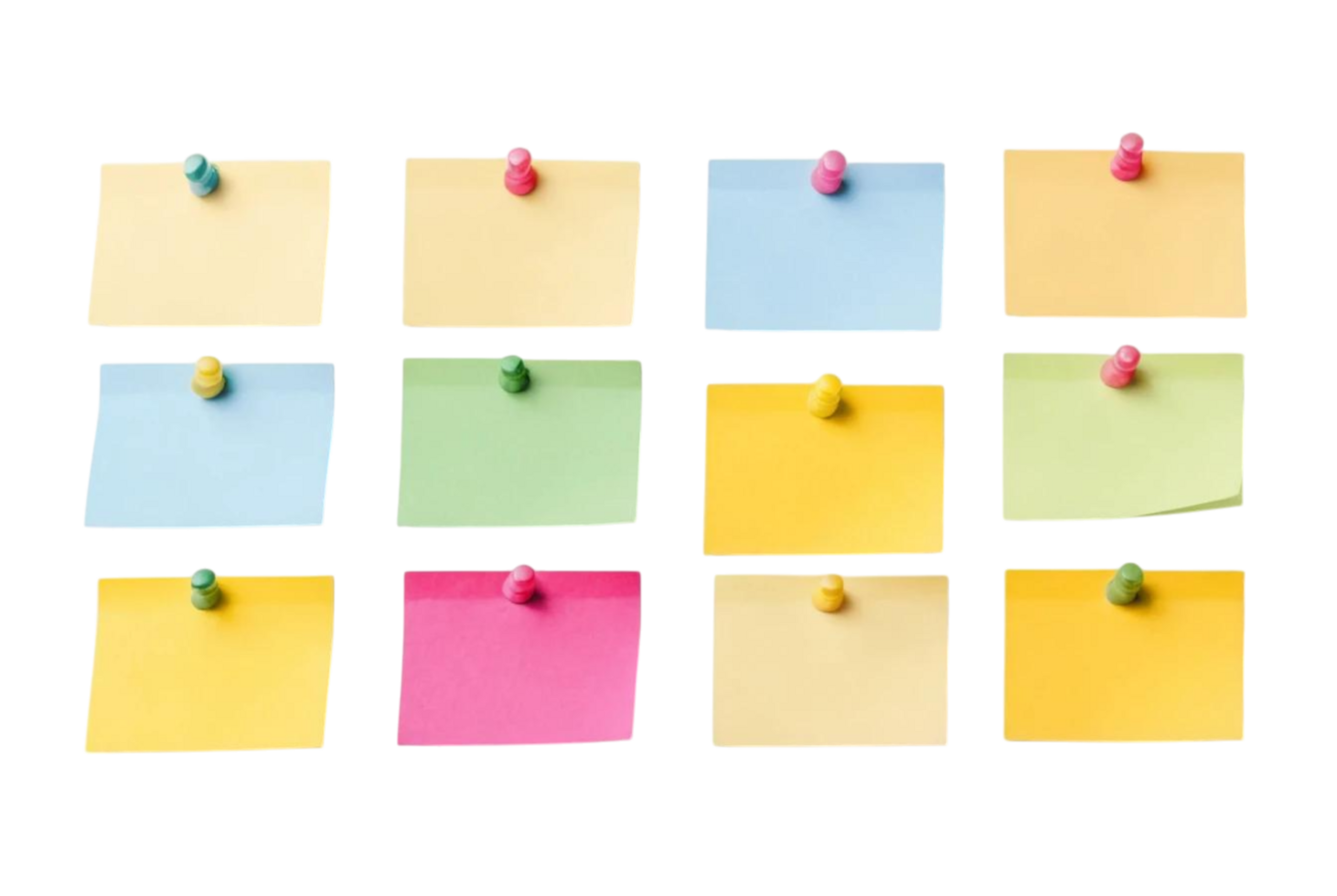 Reminder notes for daily tasks png