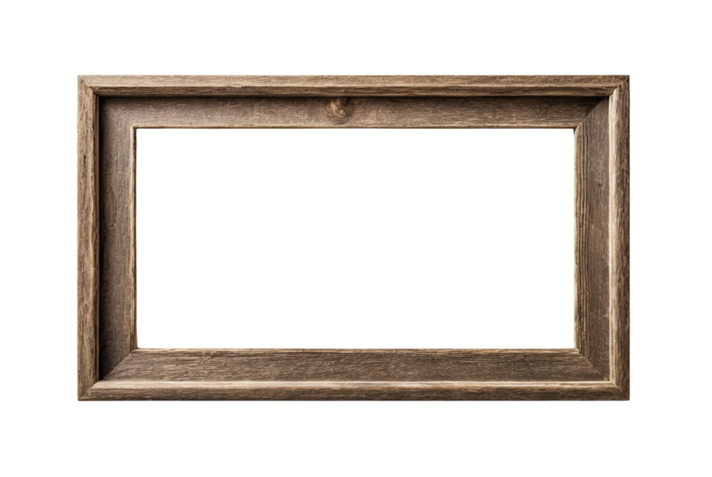 Rustic wooden frame for pictures or artwork displayon timeless charm and elegance png