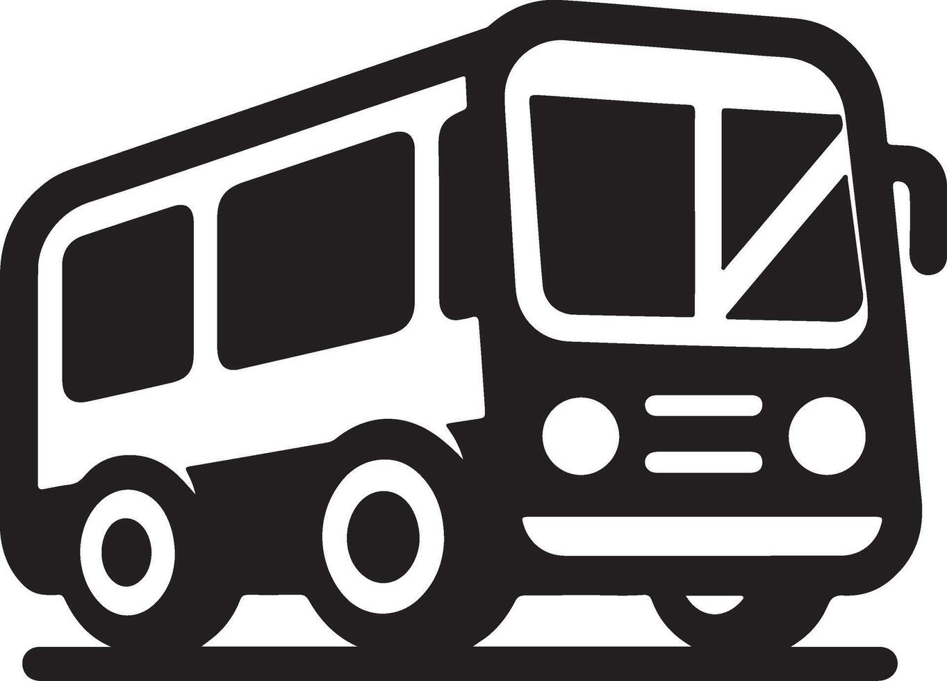 An bus icon illustration vector