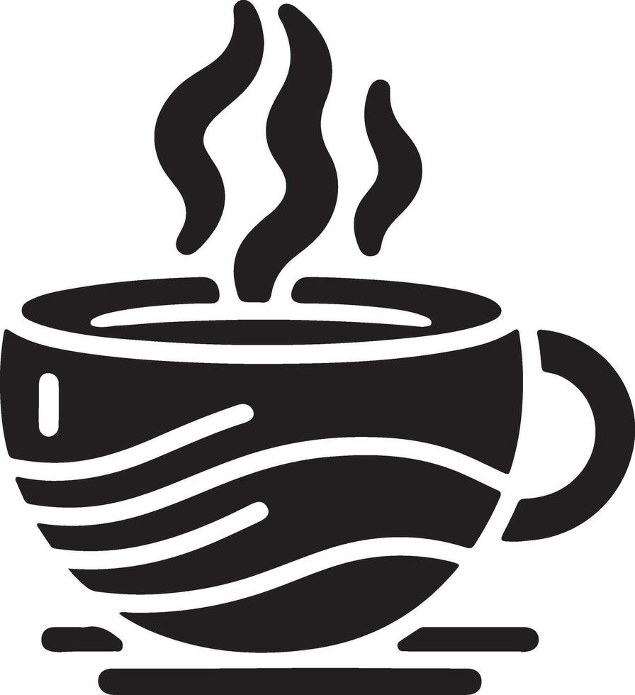 The coffee cup icon illustration vector