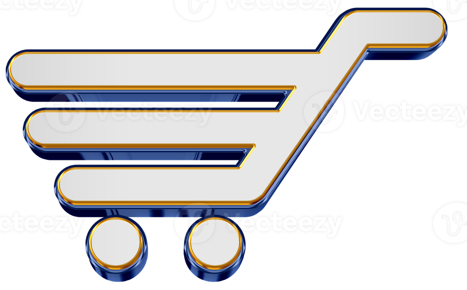 3D Shopping Cart Icon png