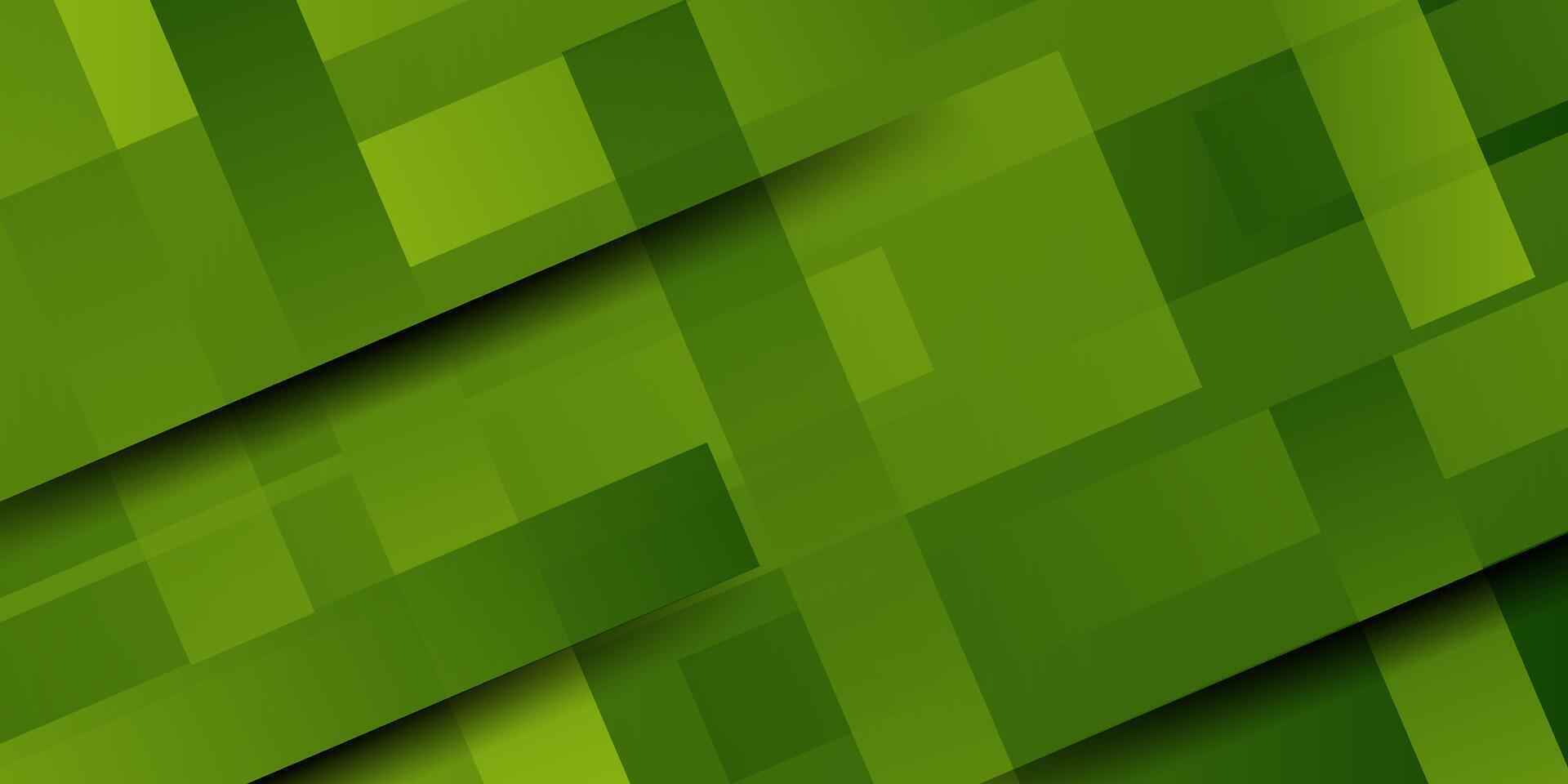 Green abstract background with gradient color geometric shapes for presentation design. eps10 vector