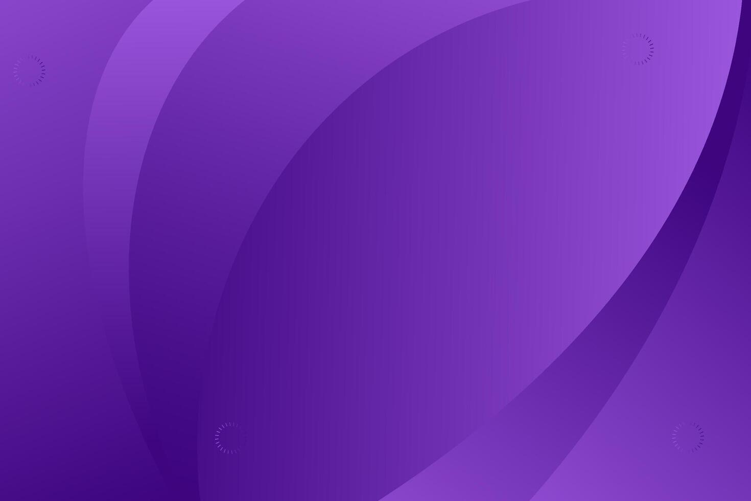Abstract 3D purple wave background with realistic shadow pattern. Purple gradient color on the background. Eps10 vector