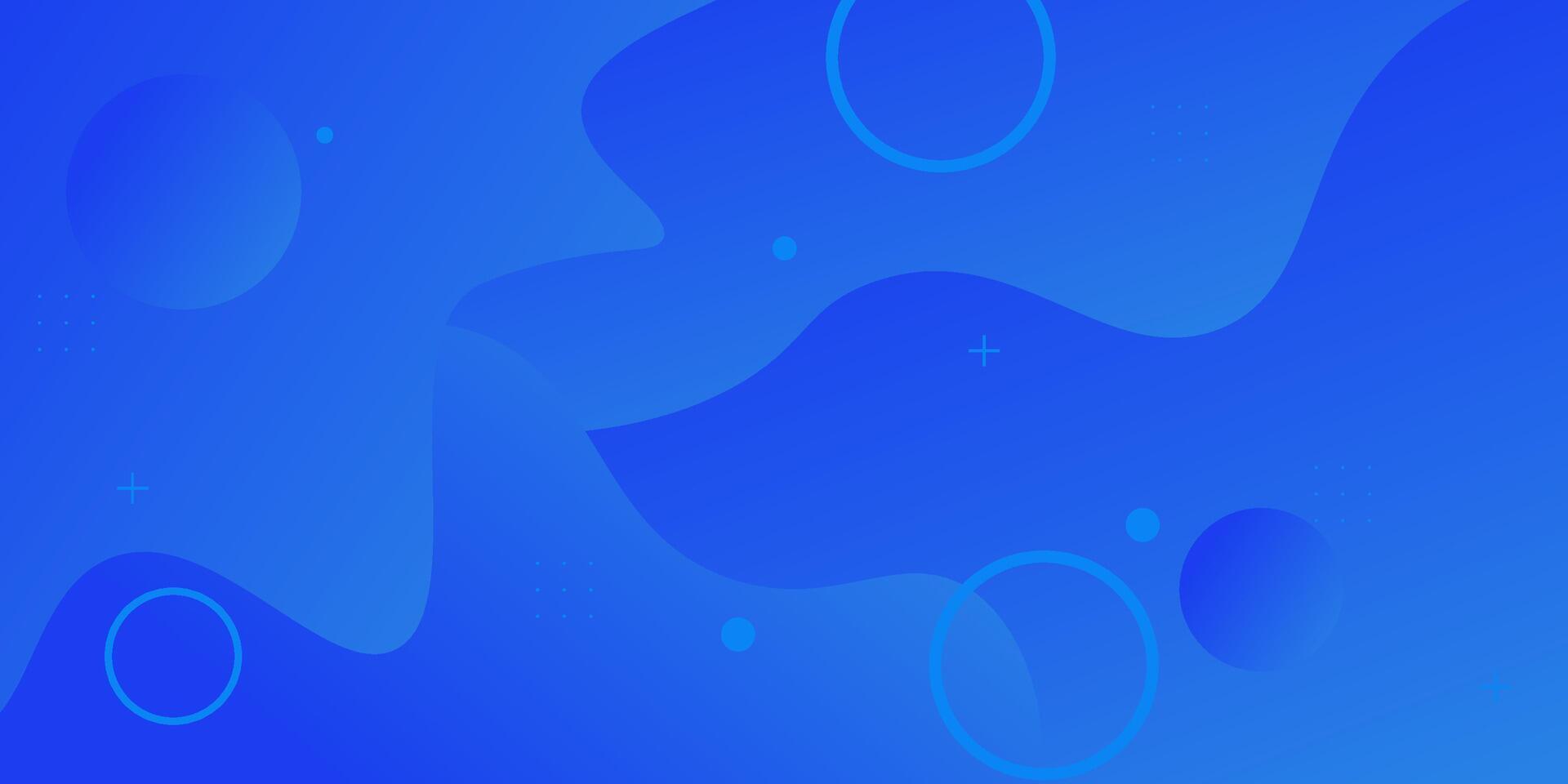 Dynamic color blue wave textured background design in 3D style with simple pattern. vector