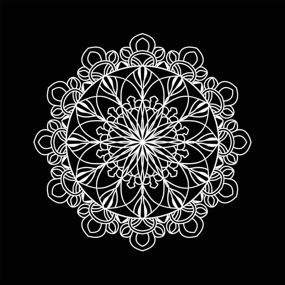 Floral Mandala art vector