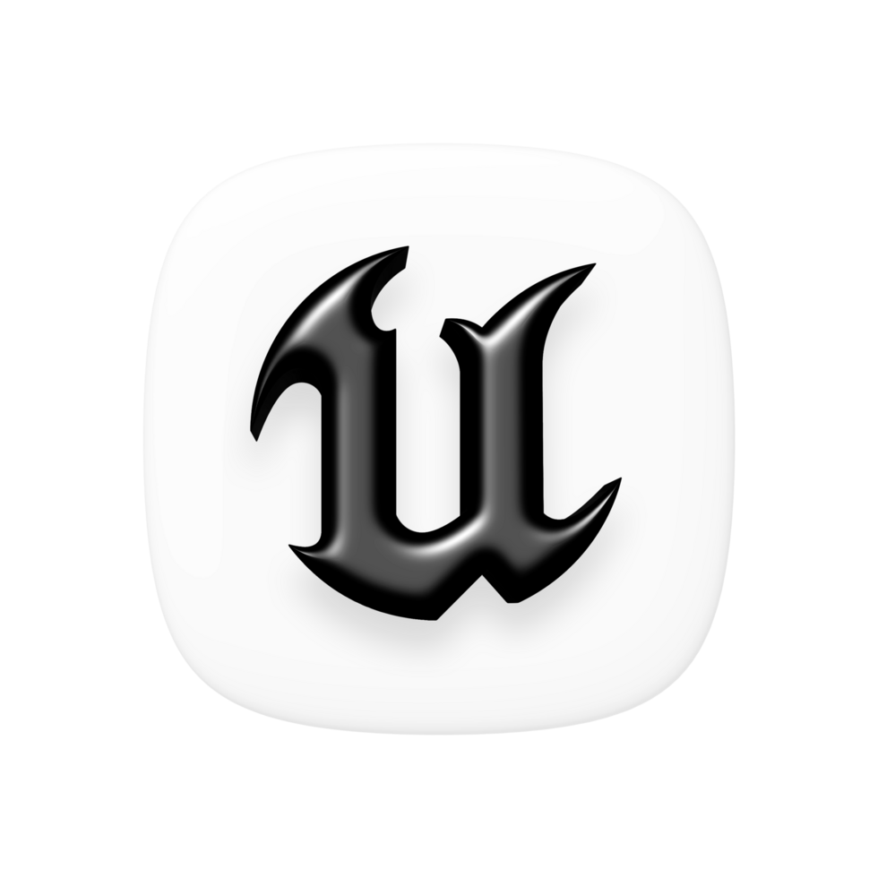 Unreal engine icon transparent background png