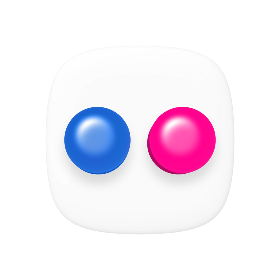 Flickr icon transparent background png