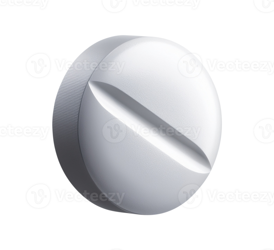 A white pill on a transparent background png