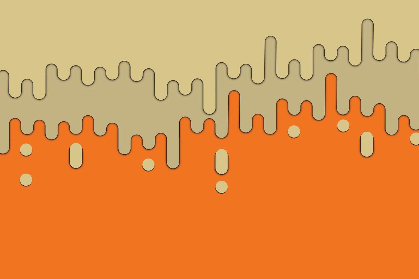Rounded lines halftone transition vector