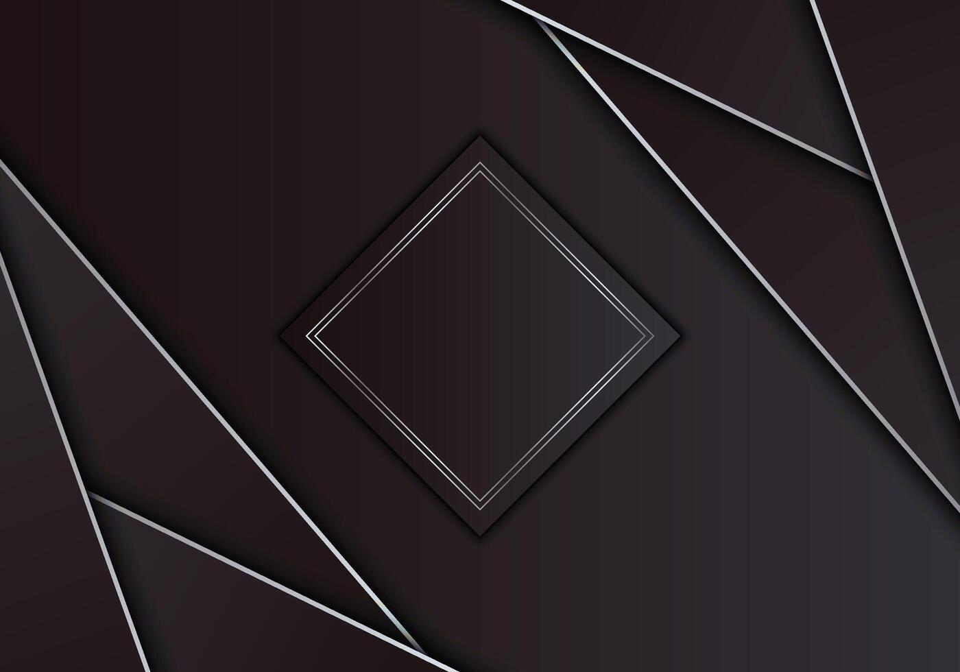 triangulos con líneas y rectángulo. vector