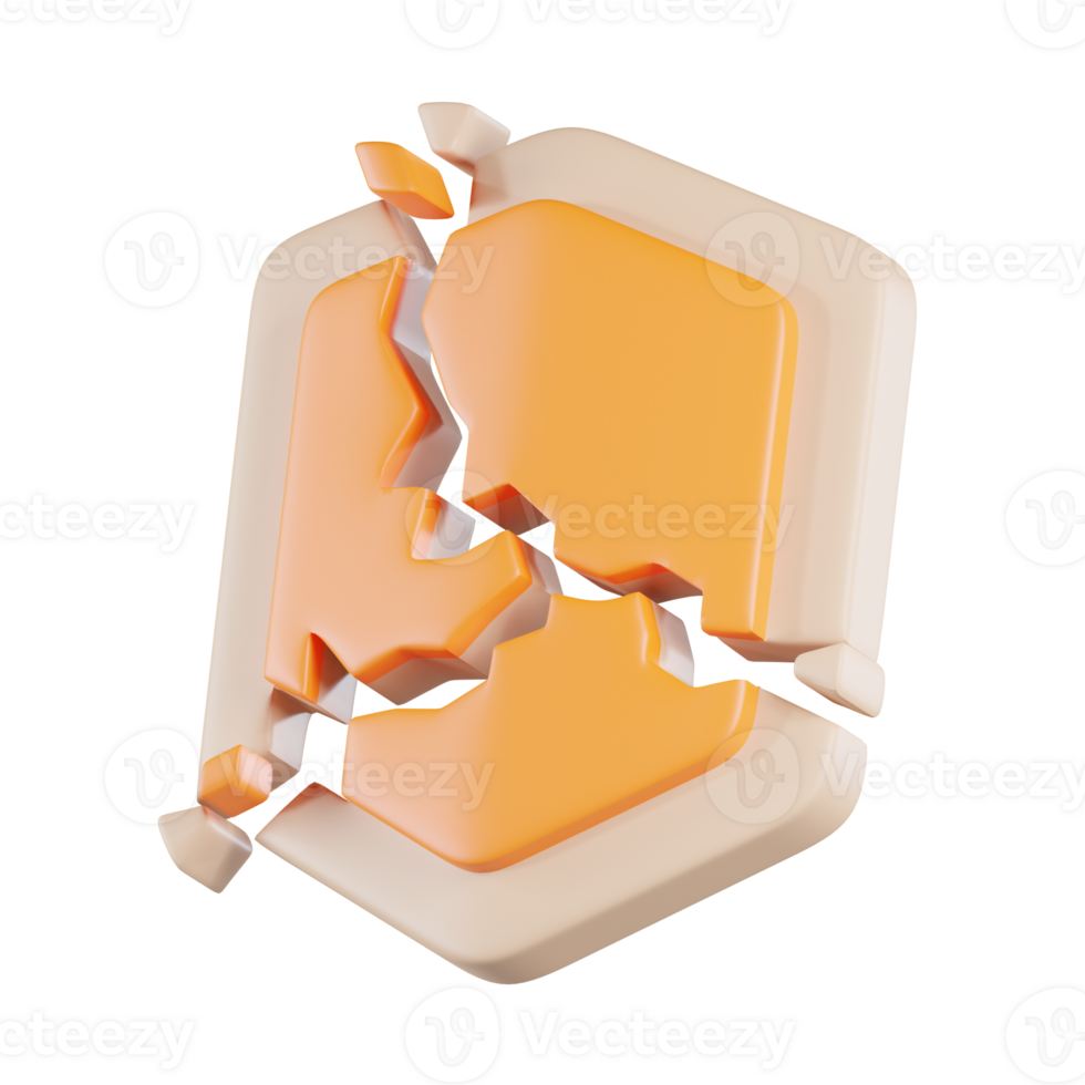 Shield Break 3D Icon png