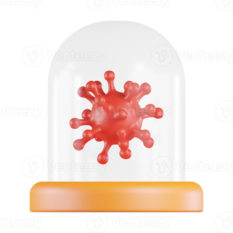 Virus 3D Icon png