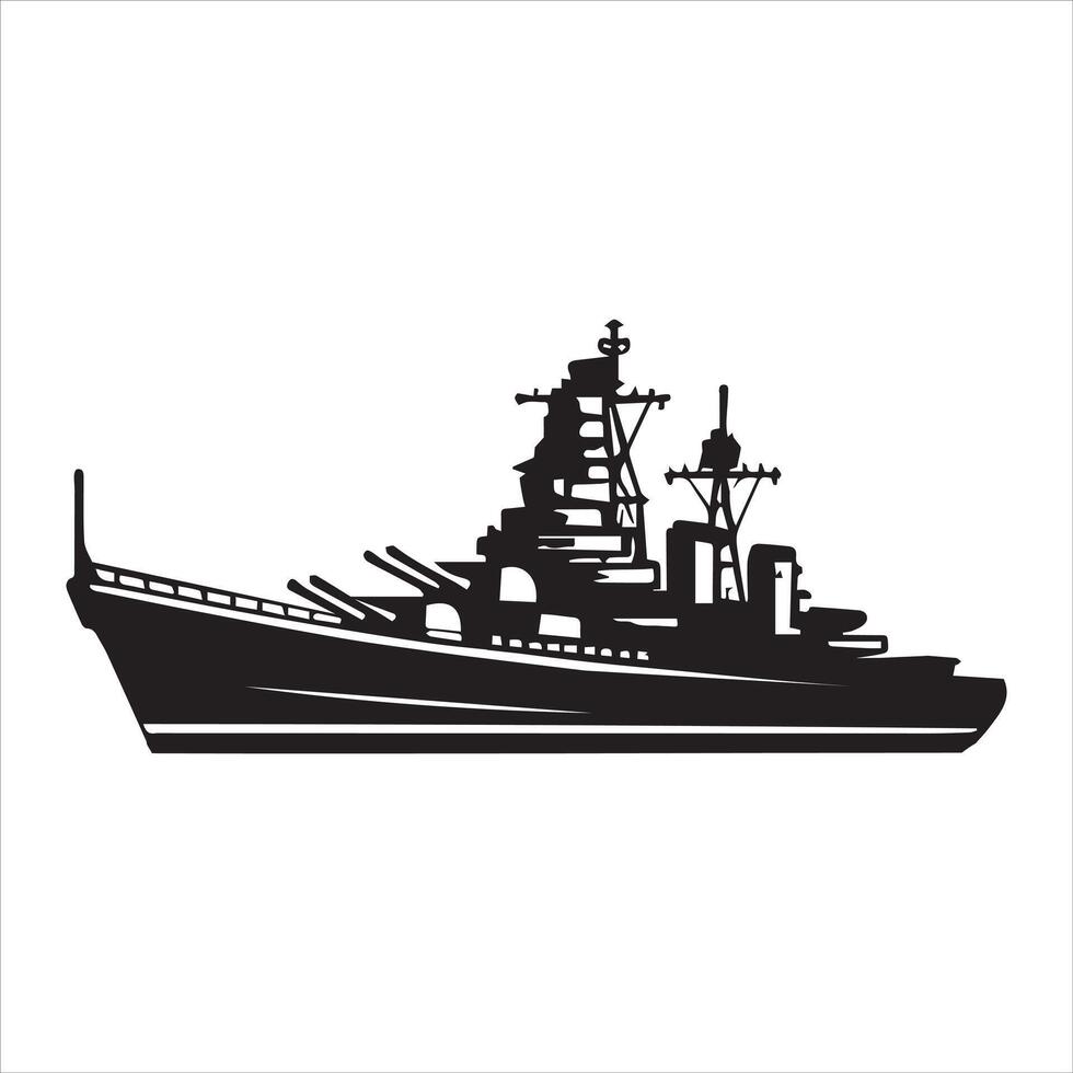 Serene Escape Cruise Ship Clipart Design vector