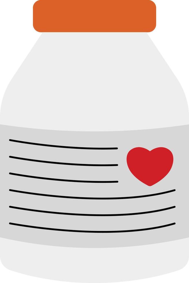 Medical Blood Donor Element with Cartoon Shape vector
