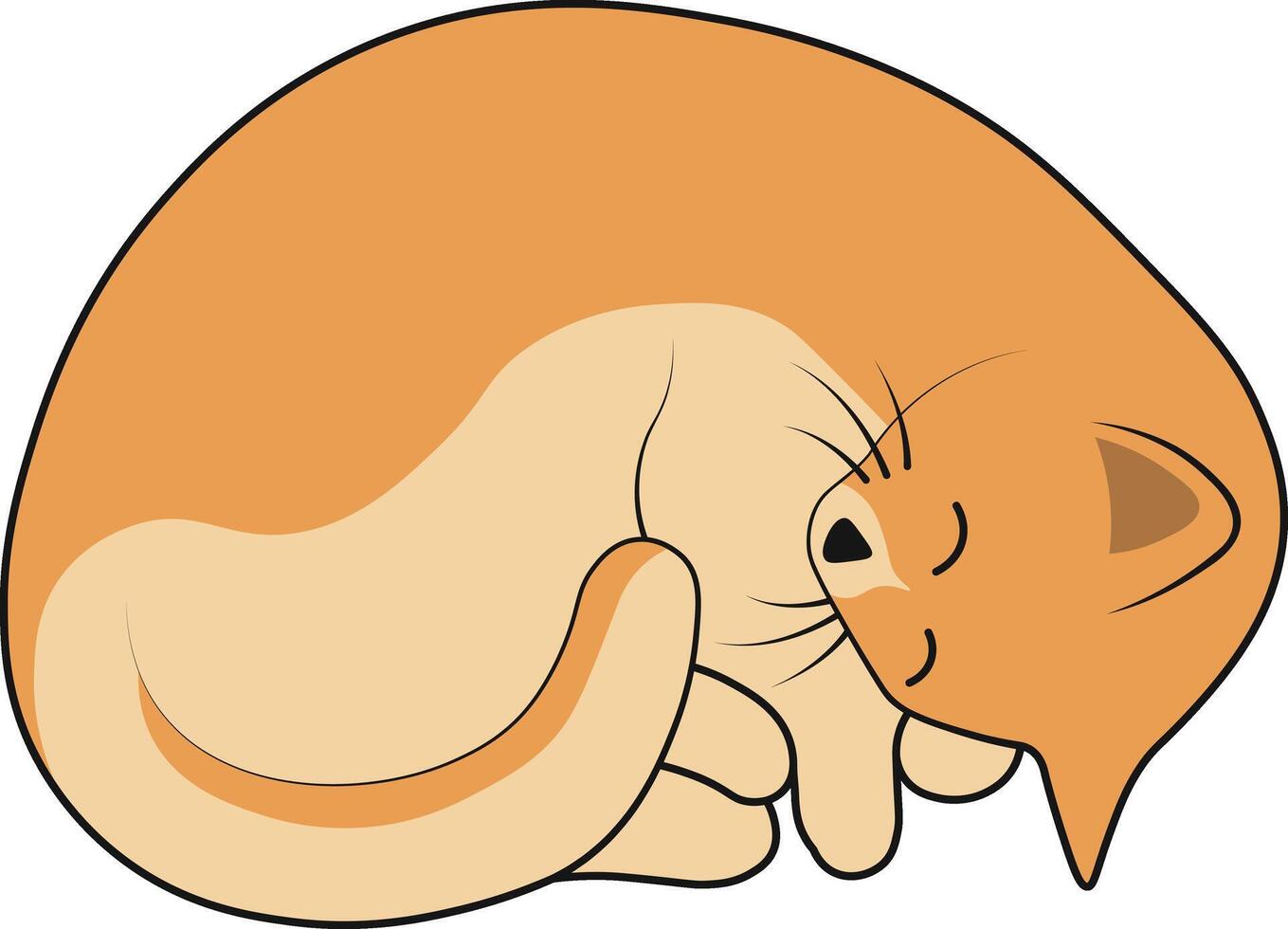 International Cat Day Character with Cartoon Design vector