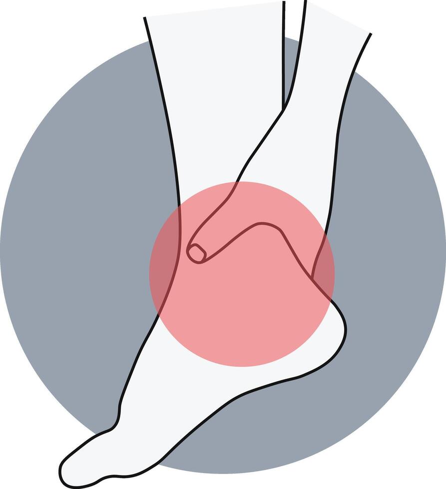 Hand and Leg Pain Injury in Cartoon Design. vector