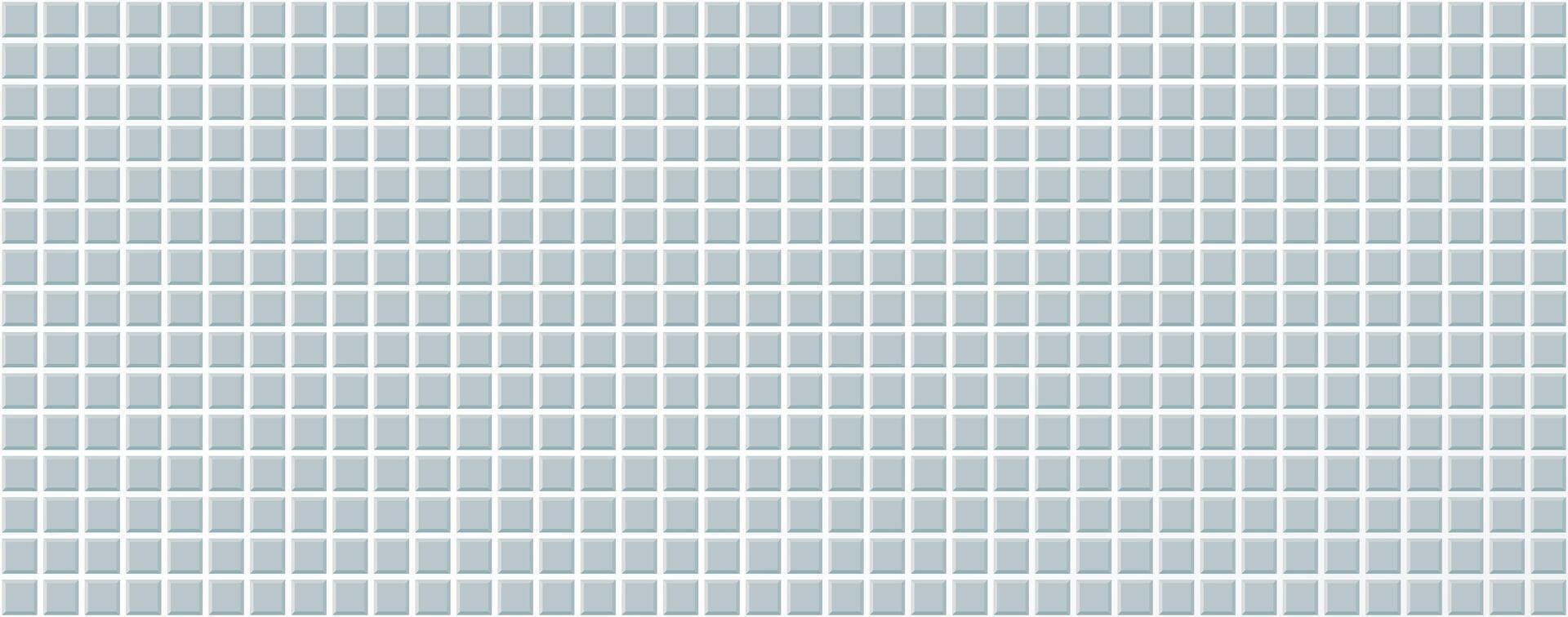 Grey tile texture on the floor or wall of a bathroom or kitchen. background for wallpapers, posters, banners. Square ceramic tiles on the surface vector