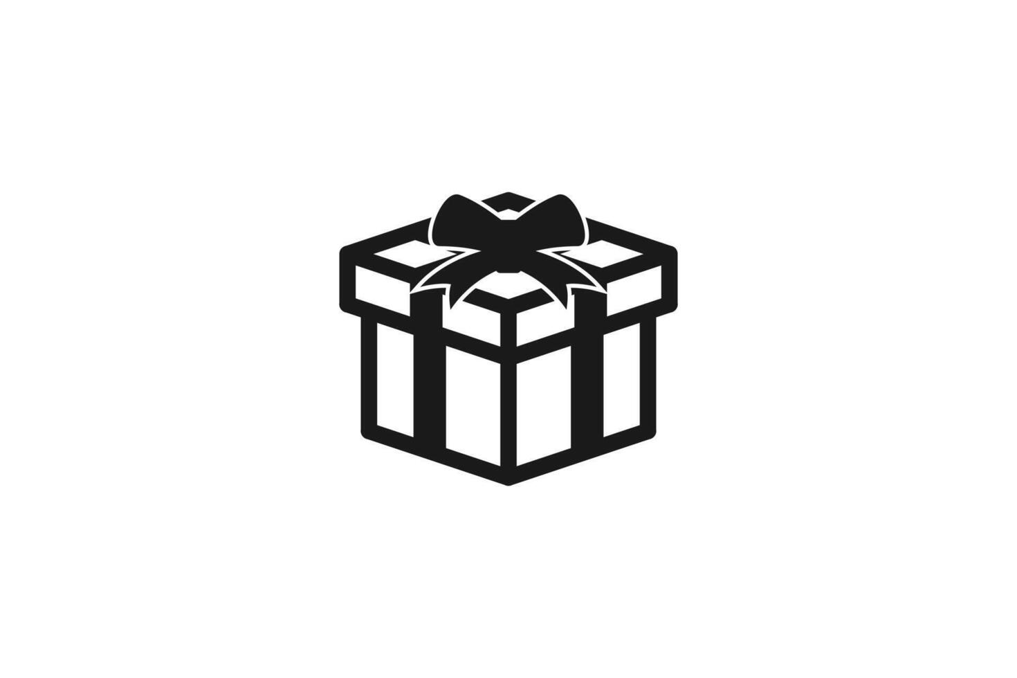 gift box 3d icon design vector