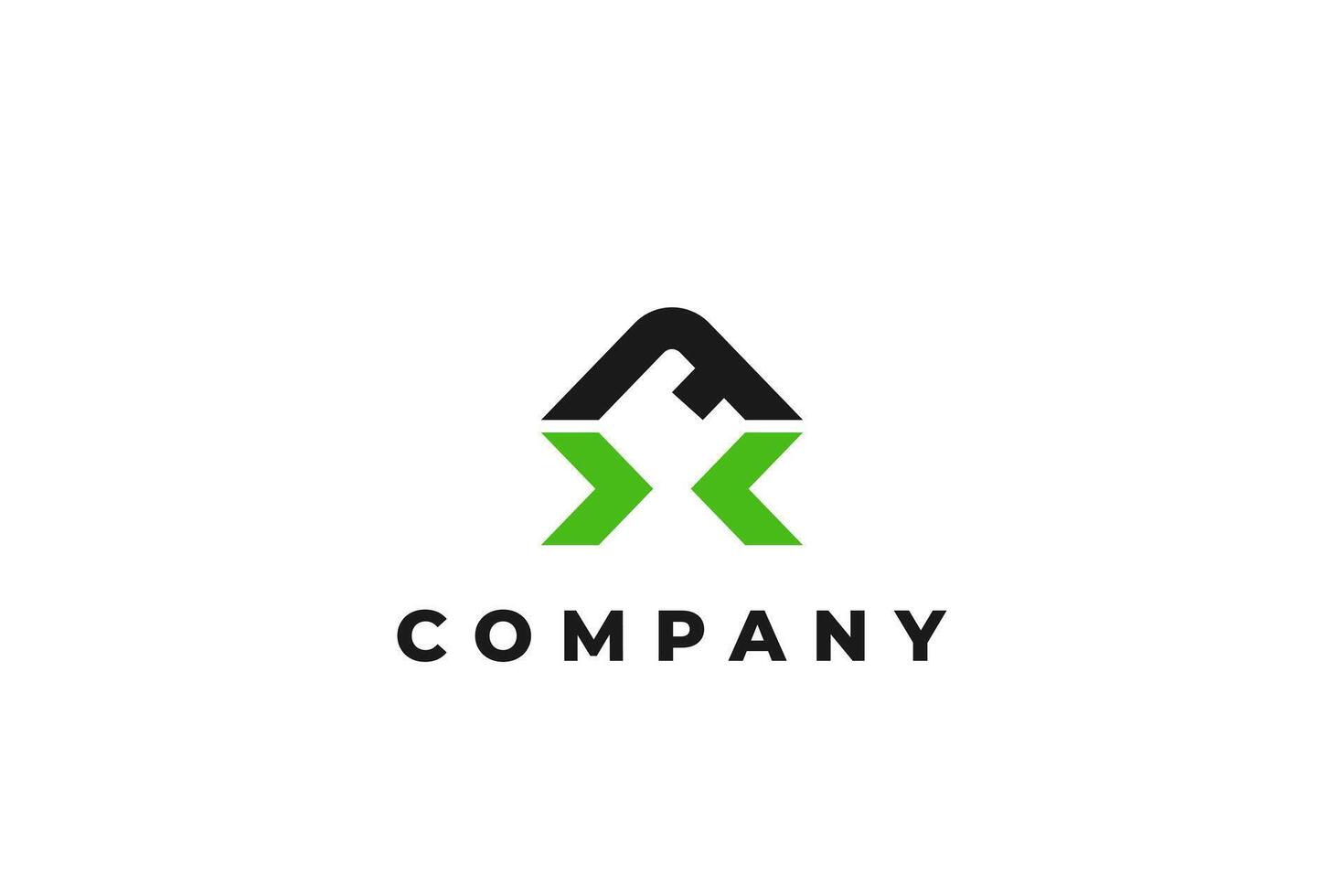 letter tx or xt abstract modern business logo vector