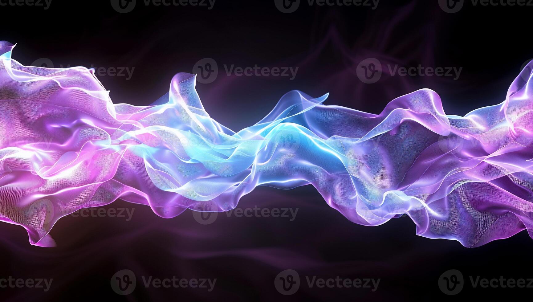 Abstract flowing vibrant colours, dynamic and smooth photo