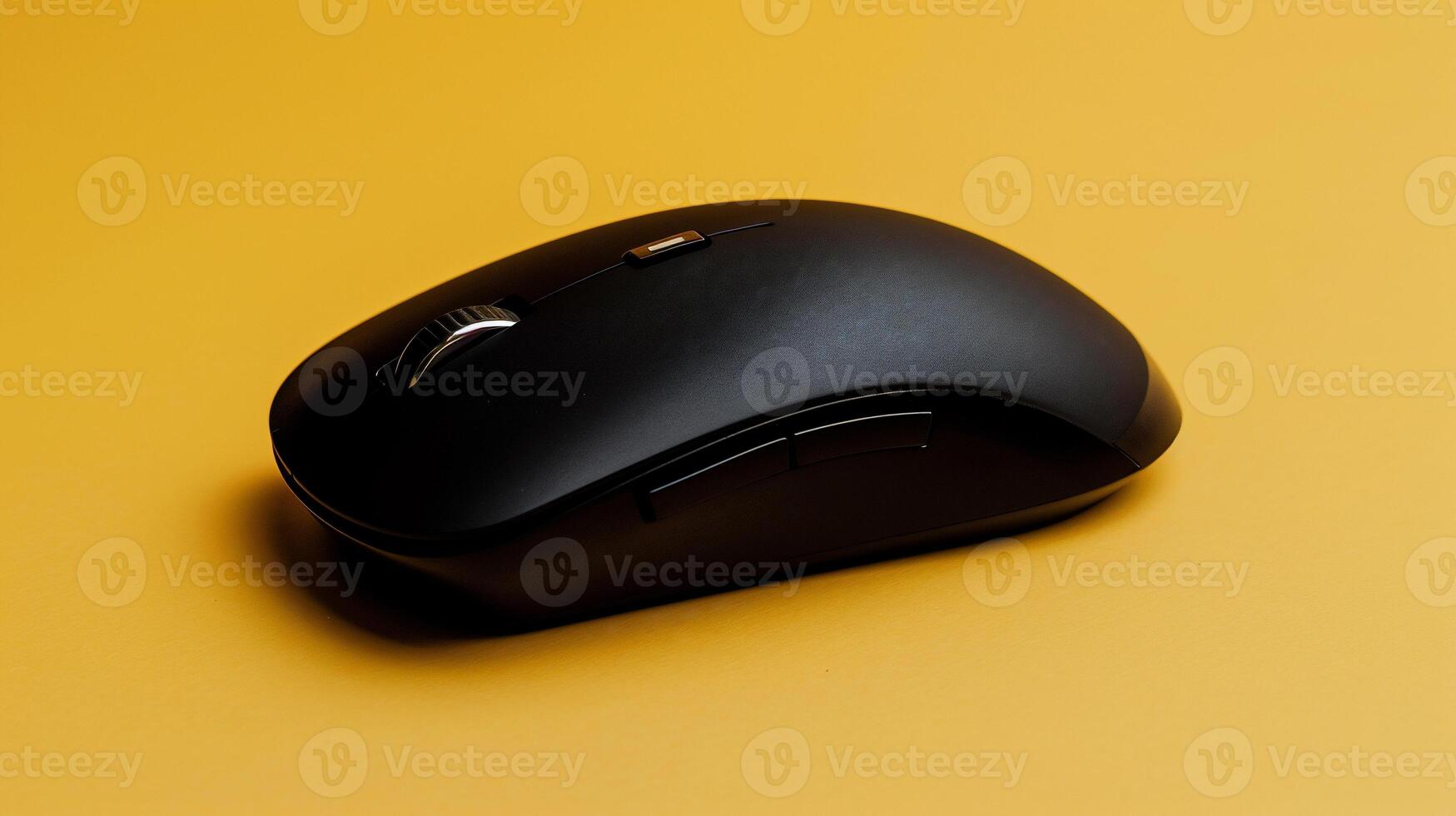 Modern wireless computer mouse photo