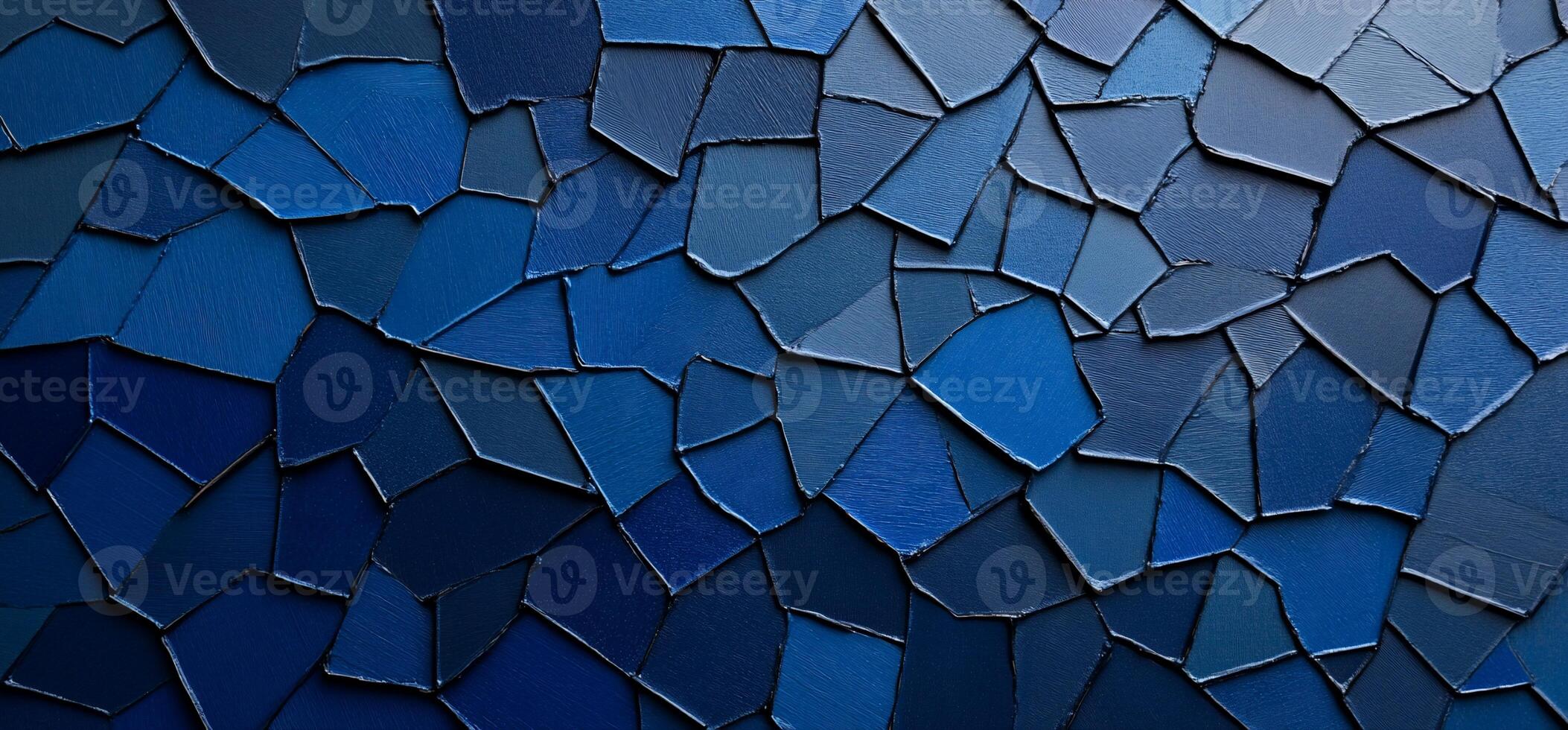 Abstract Blue Mosaic Texture photo