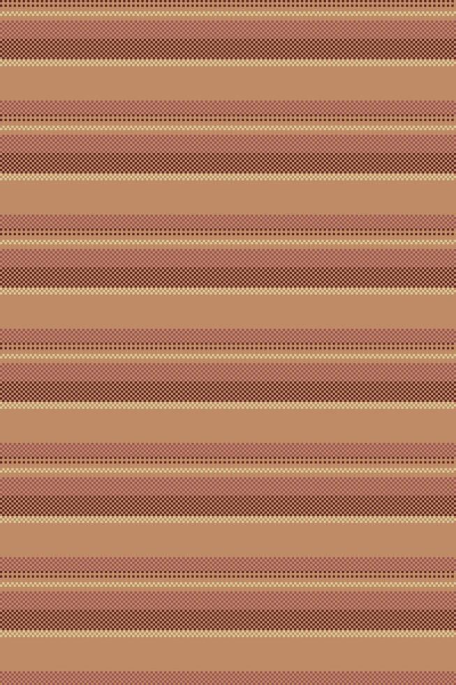 Elegant horizontal striped pattern in warm earth tones. Perfect for textile designs, website backgrounds, or packaging. vector