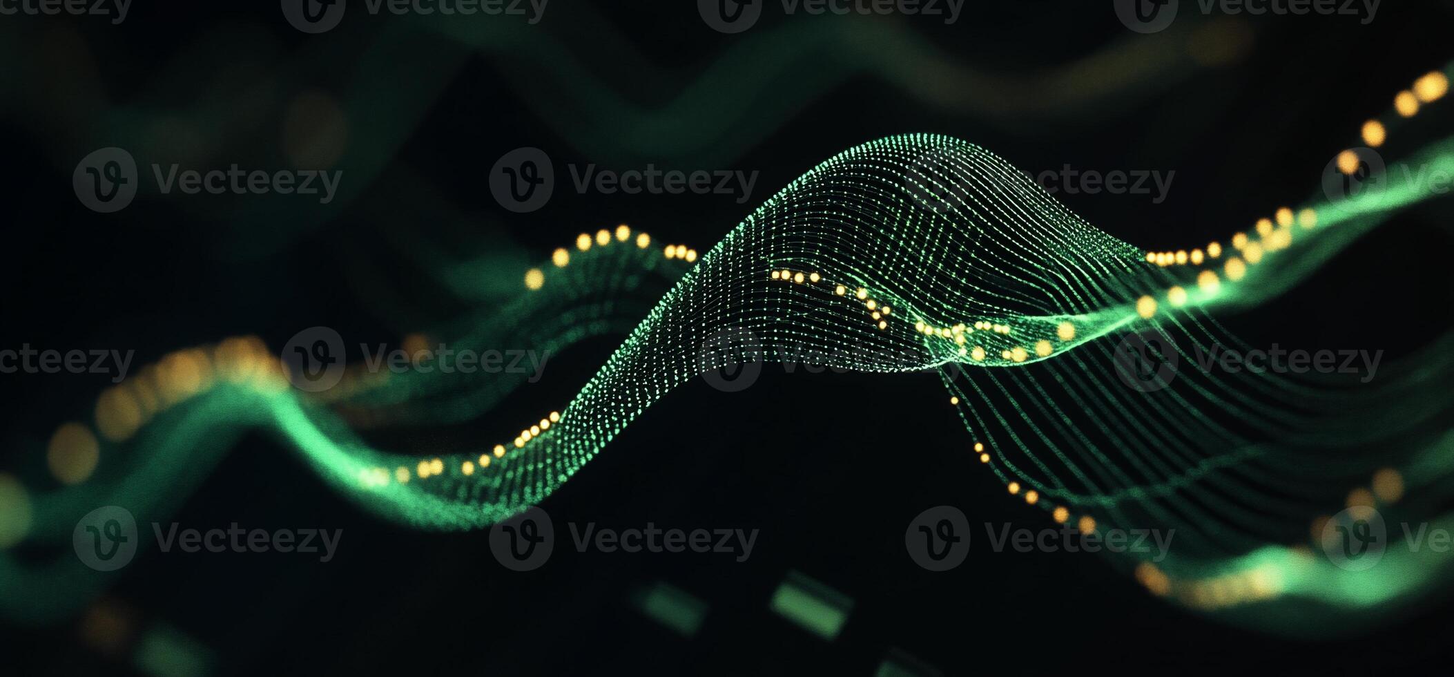 Abstract data flow visualization photo