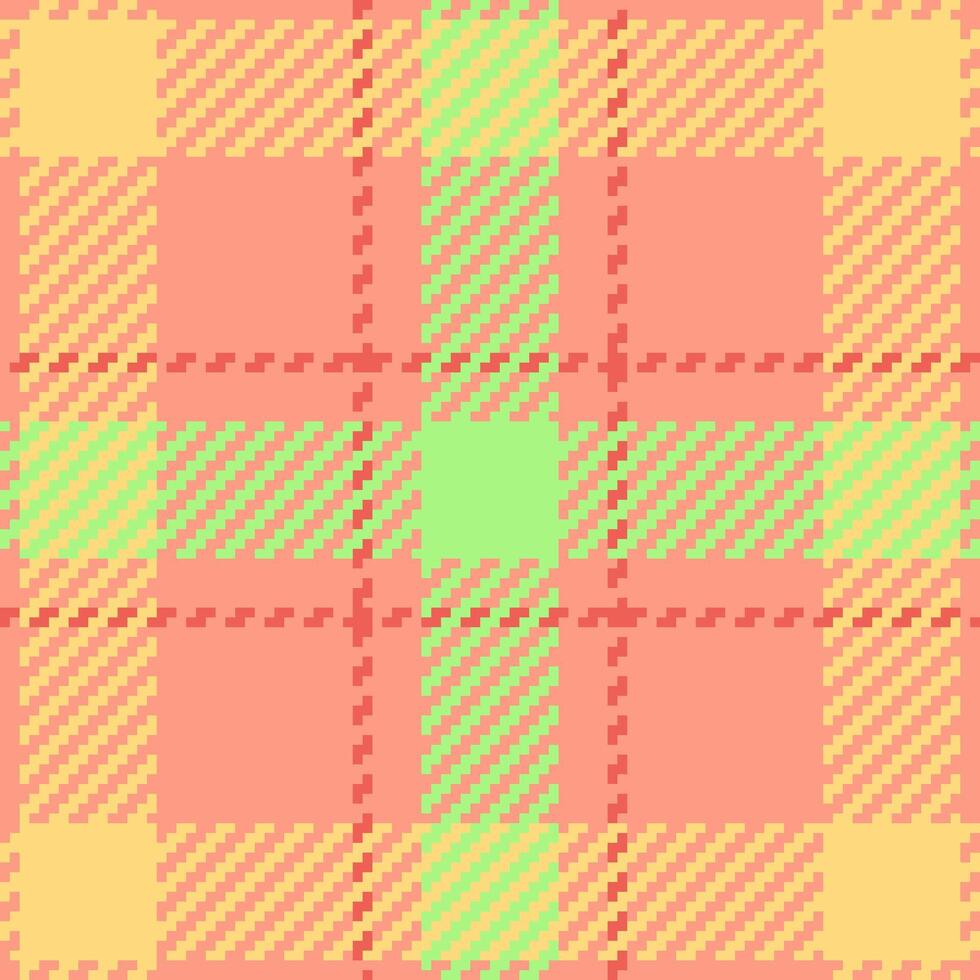 Vibrant pastel plaid pattern. Perfect for textile design, fashion, packaging, or website backgrounds. A cheerful and modern take on a classic textile design. vector