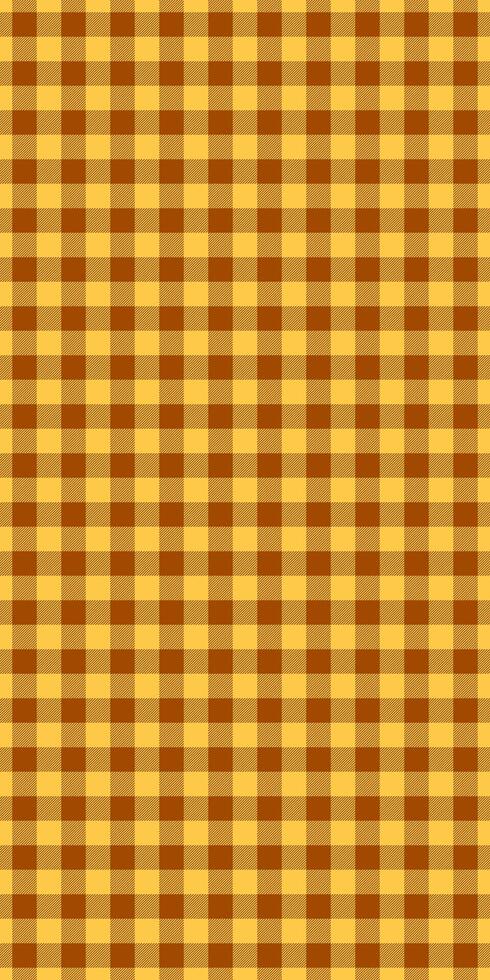 Warm autumnal gingham pattern. Perfect for fallthemed designs, backgrounds, or textile prints. This classic check evokes feelings of warmth, comfort, and rustic charm. vector