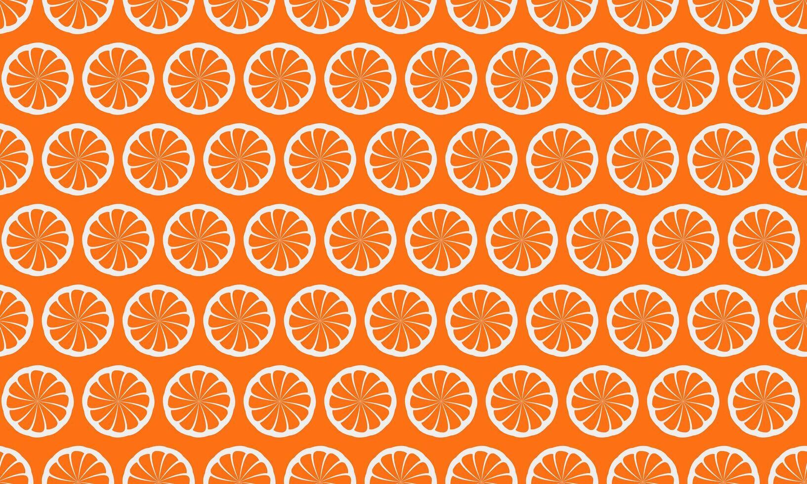 Vibrant orange slice pattern, perfect for branding, websites, or textile design. A cheerful and refreshing graphic with a minimalist style conveys energy and summer vibes. vector
