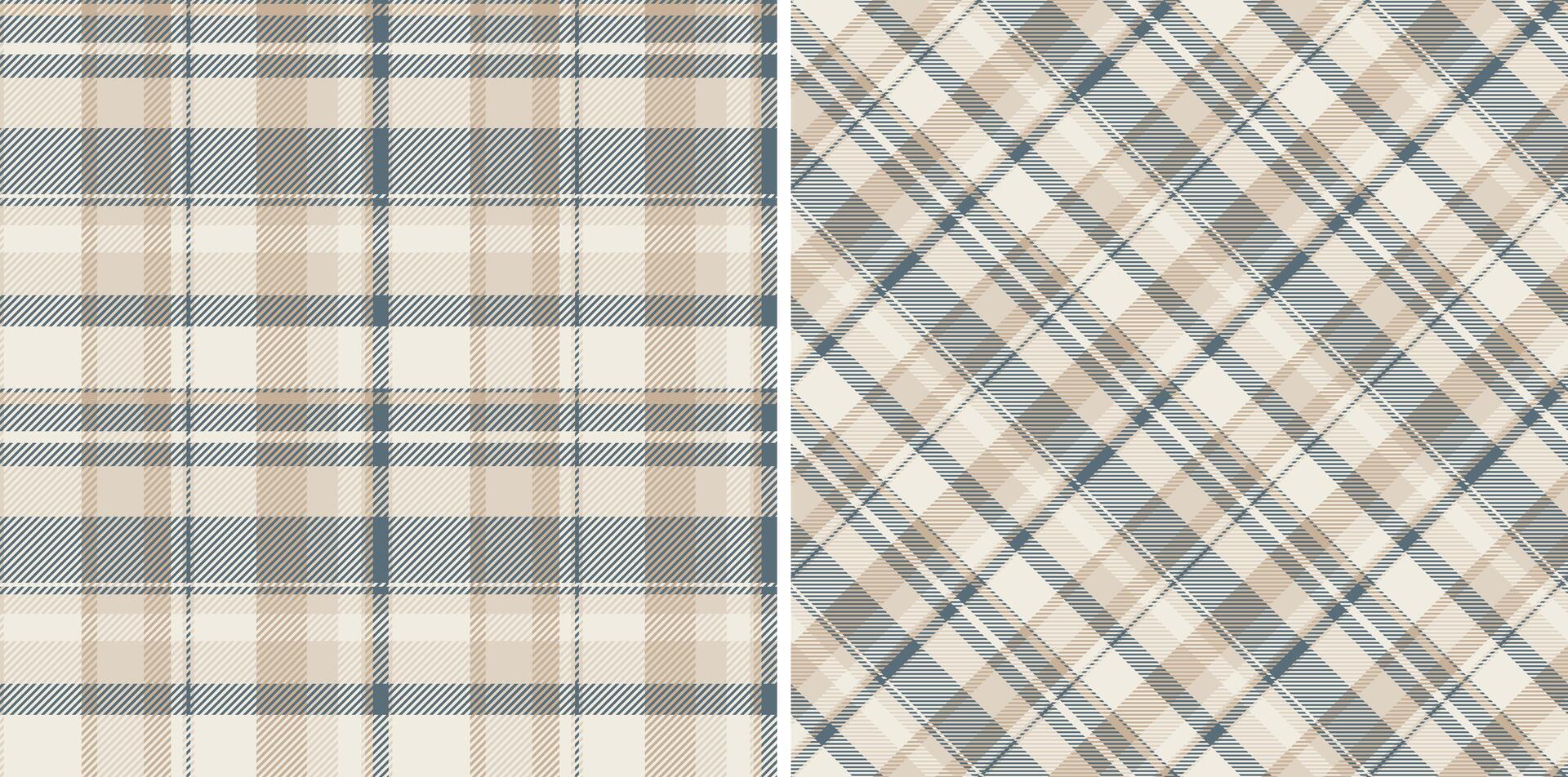 Tartan plaid of textile fabric texture with a background check pattern seamless. Set in fall colors for perfect fashion choices for any occasion. vector