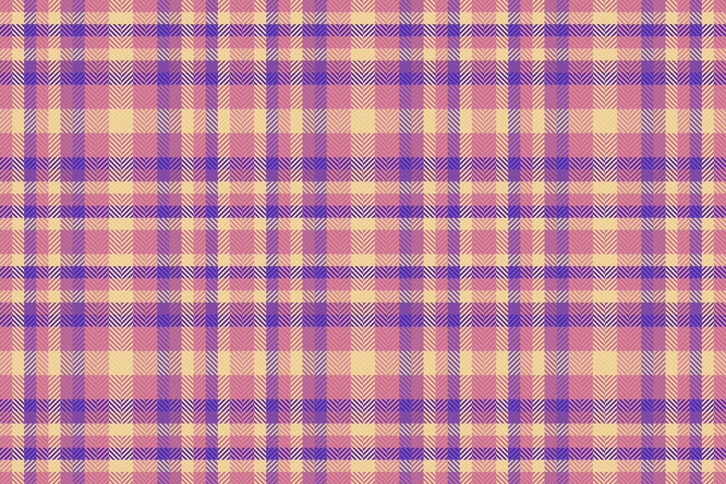 Elegant pastel plaid pattern in muted pinks, yellows, and purples. Perfect for textile design, fashion, website backgrounds, or scrapbooking projects. vector
