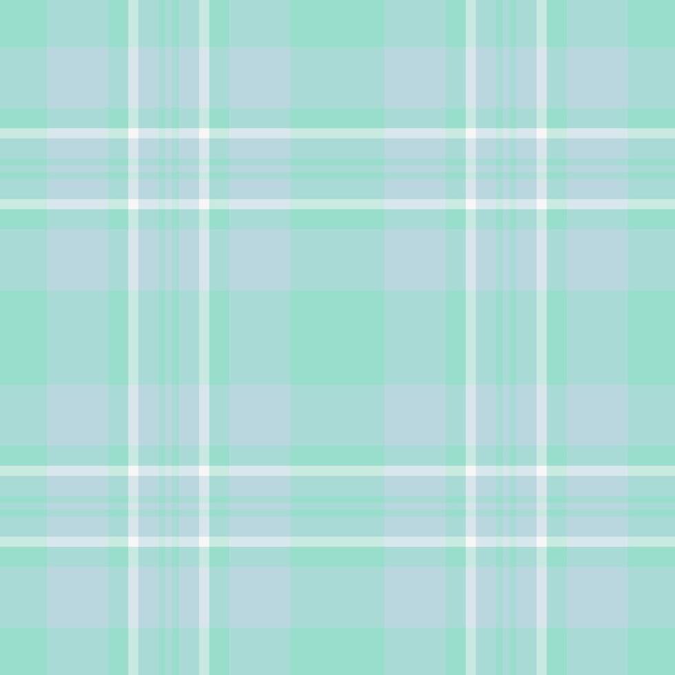 Style plaid pattern texture, fibrous textile tartan. Halloween background fabric check seamless in light and teal colors. vector