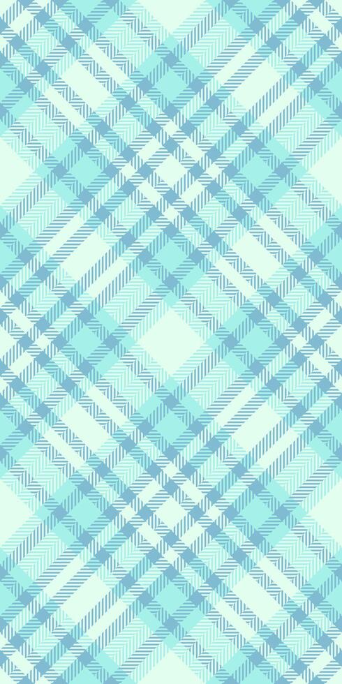 Elegant pastel blue plaid pattern, perfect for textile design, apparel, or website backgrounds. This soft, subtle design evokes feelings of tranquility and freshness. vector