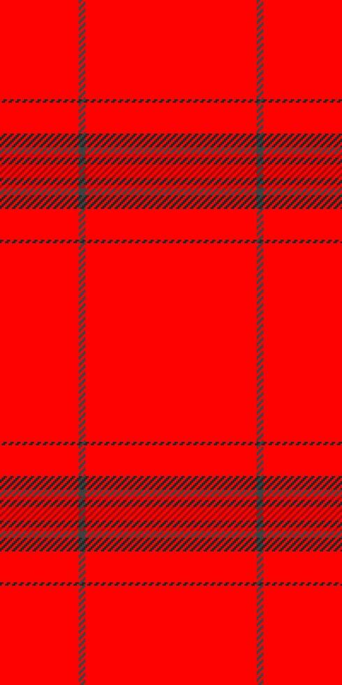 Vibrant red and black plaid pattern. Perfect for textile design, fashion, website backgrounds, or holiday projects. This bold, geometric texture evokes feelings of warmth, tradition, and style. vector